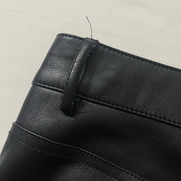 Dynamite Faux Leather Straight Pants - Picture 11 of 15